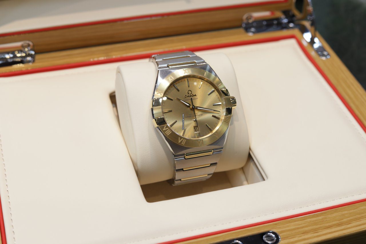 Omega Constellation Chronometer 39 MM Steel & Gold Latest Model Cal. 8800 2021