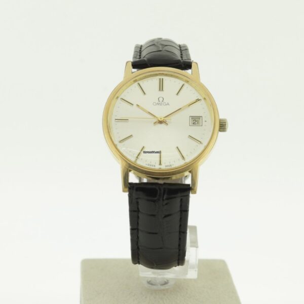 Omega Vintage Steel & Gold Filled 34mm Calibre 1030 Manual Wind