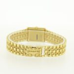 Longines 18k Solid Yellow Gold Square 90s Box/Papers