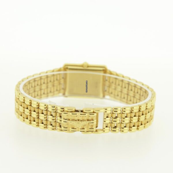 Longines 18k Solid Yellow Gold Square 90s Box/Papers