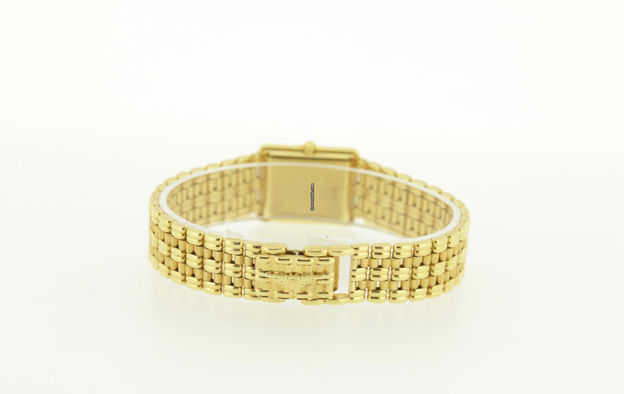 Longines 18k Solid Yellow Gold Square 90s Box/Papers