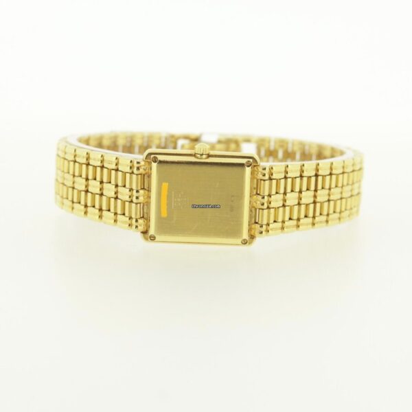 Longines 18k Solid Yellow Gold Square 90s Box/Papers