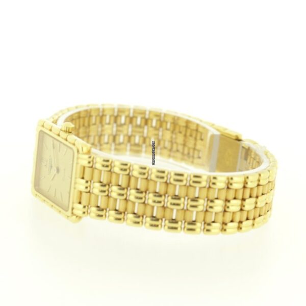 Longines 18k Solid Yellow Gold Square 90s Box/Papers