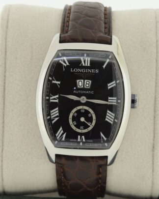 Longines Evidenza Automatic Black Face Small Second