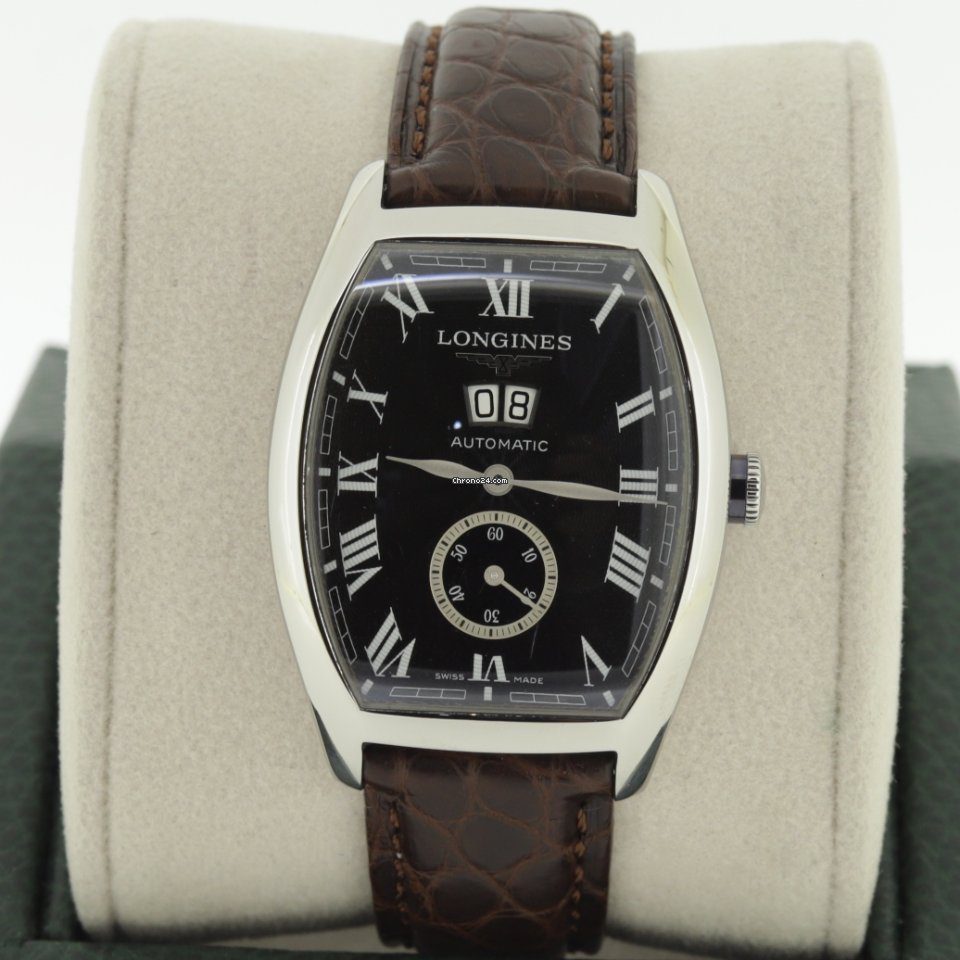 Longines Evidenza Automatic Black Face Small Second