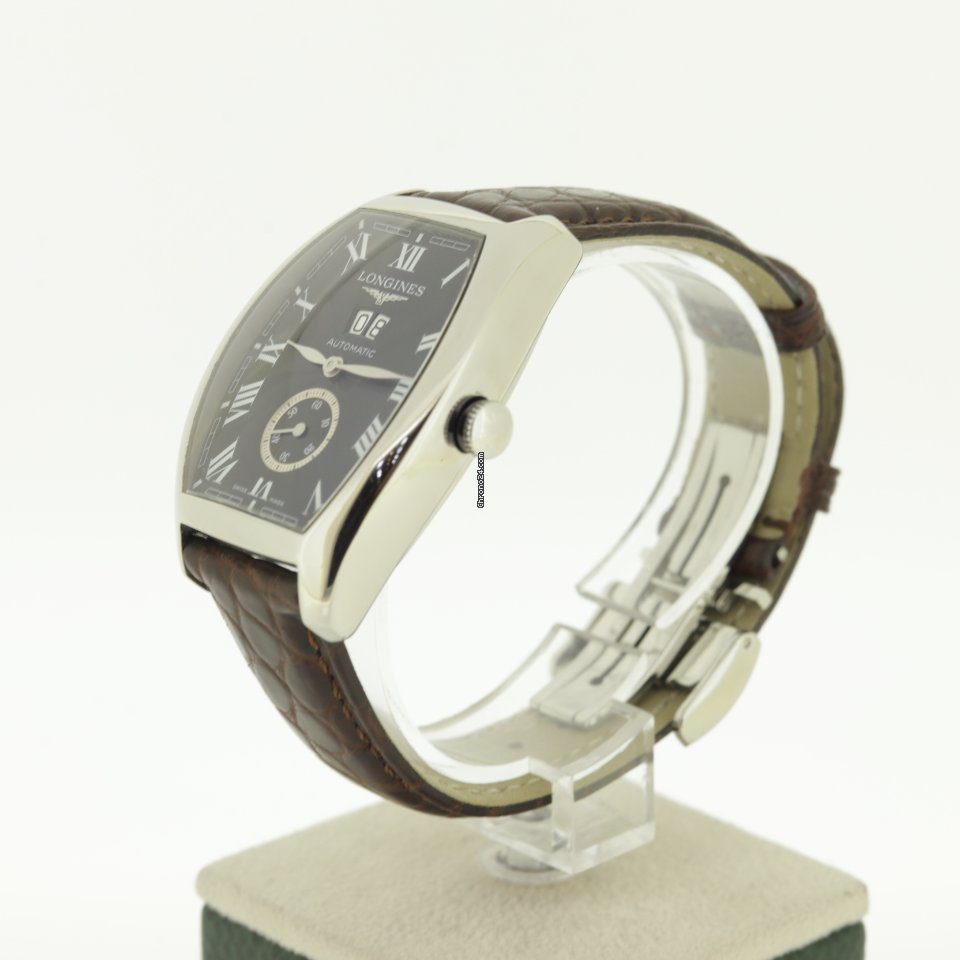 Longines Evidenza Automatic Black Face Small Second