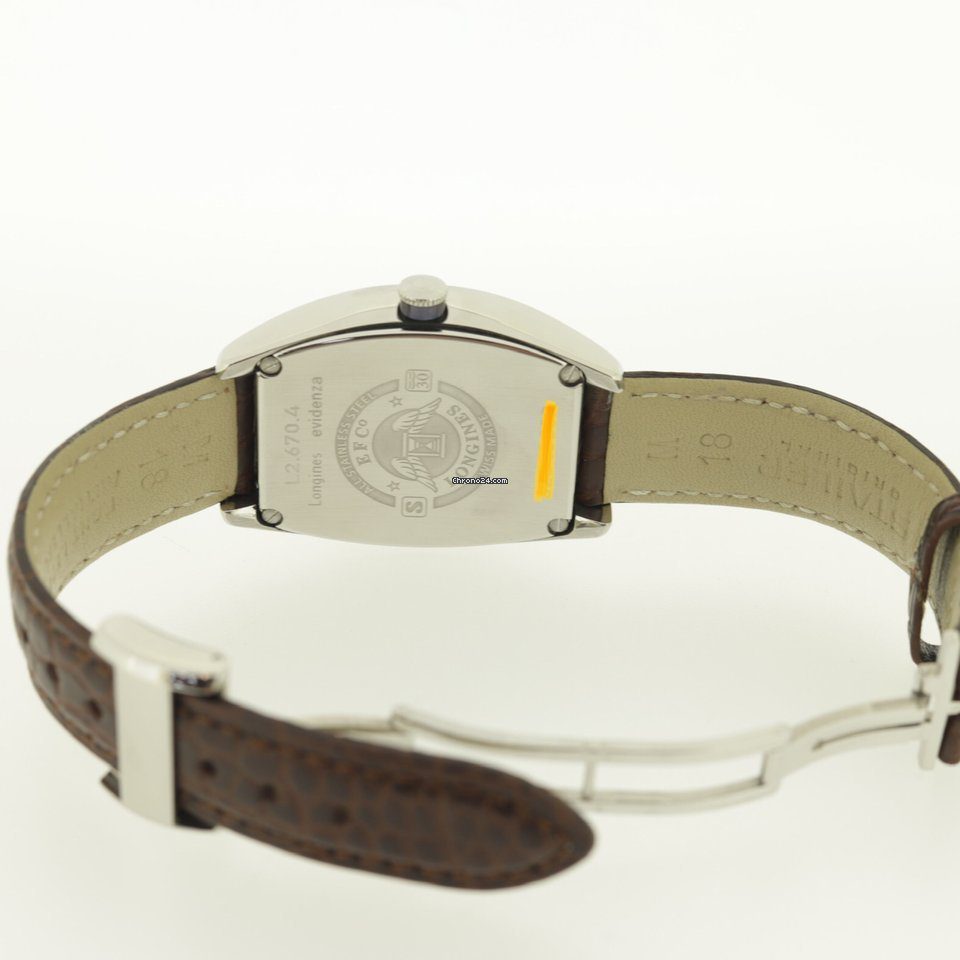 Longines Evidenza Automatic Black Face Small Second