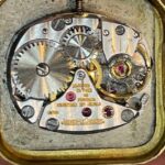 Jaeger le coultre 60s Vintage 18k Yellow Gol Mechanic Watch