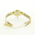Bueche Girod 9k Gold Ladies Diamond Quartz Watch