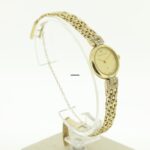 Bueche Girod 9k Gold Ladies Diamond Quartz Watch