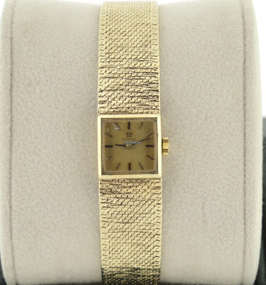 Omega 9ct Gold Mechanical Ladies Watch