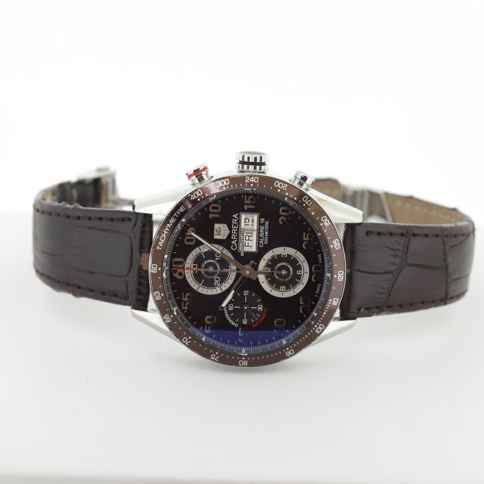 TAG Heuer Carrera Calibre 16 Day Date Automatic Chronograph 43mm Watch