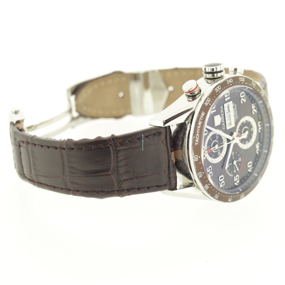 TAG Heuer Carrera Calibre 16 Day Date Automatic Chronograph 43mm Watch