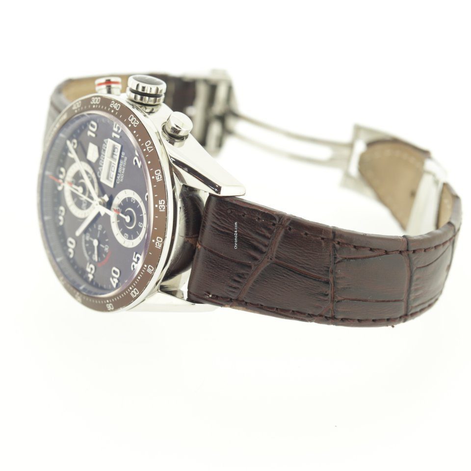 TAG Heuer Carrera Calibre 16 Day Date Automatic Chronograph 43mm Watch