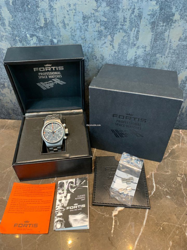 Fortis B-42 Flieger GMT Automatic Chronograph 42mm