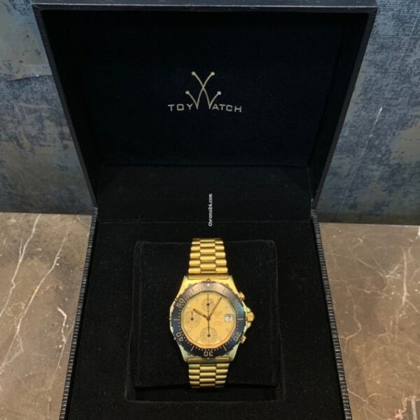 Heuer 3000 Chronograph Gold Plated 36mm - Very Rare Watch