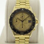 Heuer 3000 Chronograph Gold Plated 36mm - Very Rare Watch