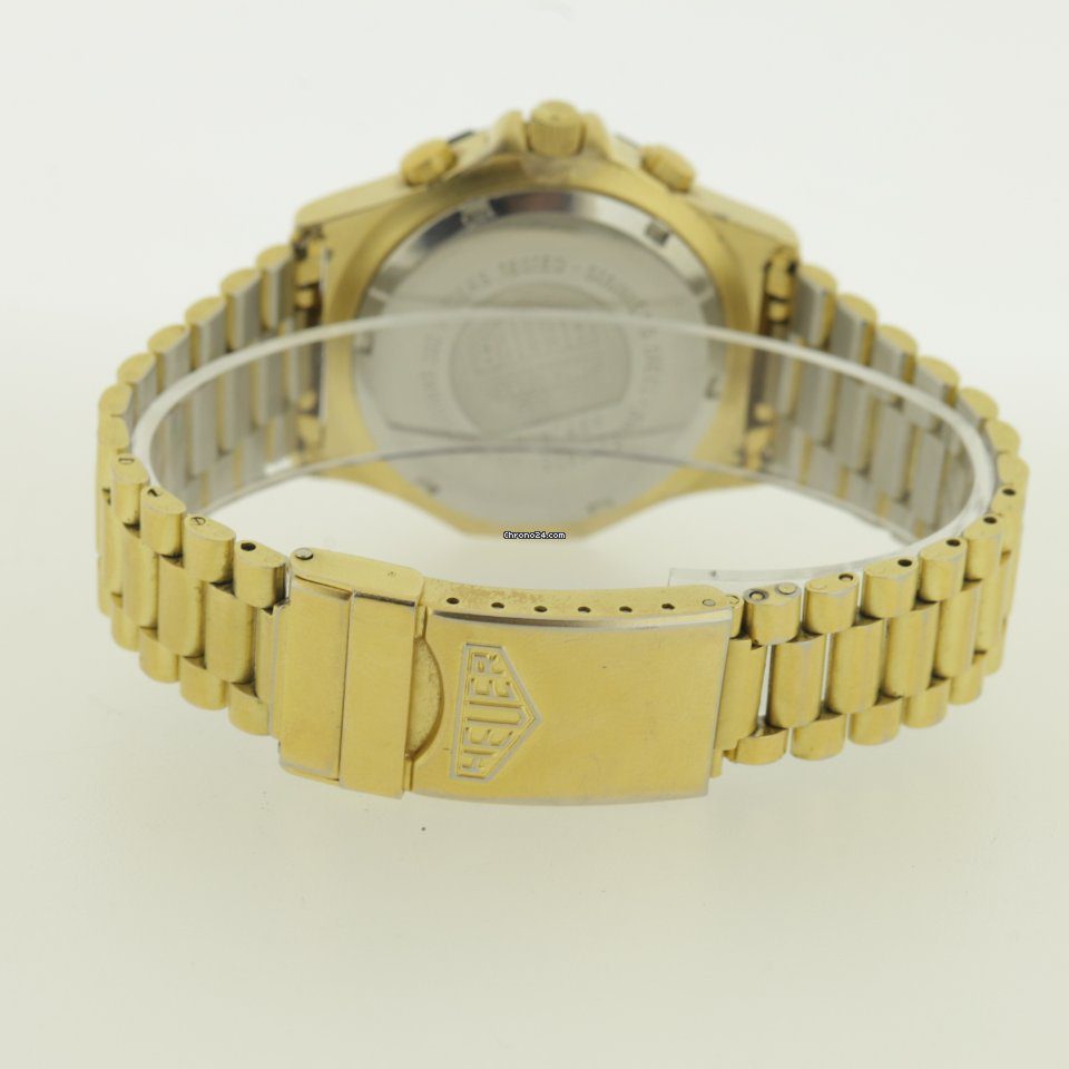 Heuer 3000 Chronograph Gold Plated 36mm - Very Rare Watch Heuer 3000 Chronograph Gold Plated 36mm - Very Rare Watch