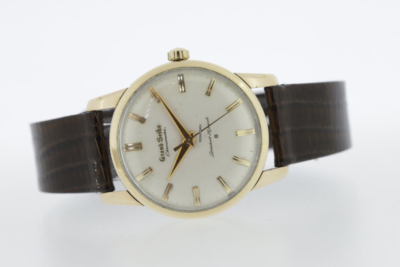 Seiko Grand Seiko First 14K Yellow Gold Filled Vintage Watch J14070 Seiko Grand Seiko First 14K Yellow Gold Filled Vintage Watch J14070