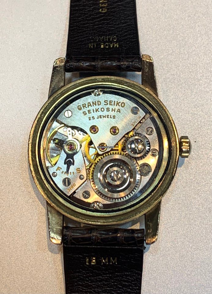 Seiko Grand Seiko First 14K Yellow Gold Filled Vintage Watch J14070 Seiko Grand Seiko First 14K Yellow Gold Filled Vintage Watch J14070