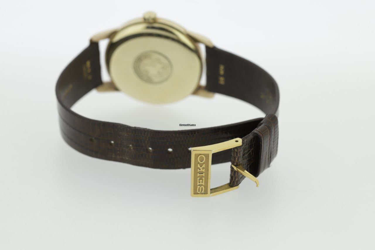 Seiko Grand Seiko First 14K Yellow Gold Filled Vintage Watch J14070 Seiko Grand Seiko First 14K Yellow Gold Filled Vintage Watch J14070