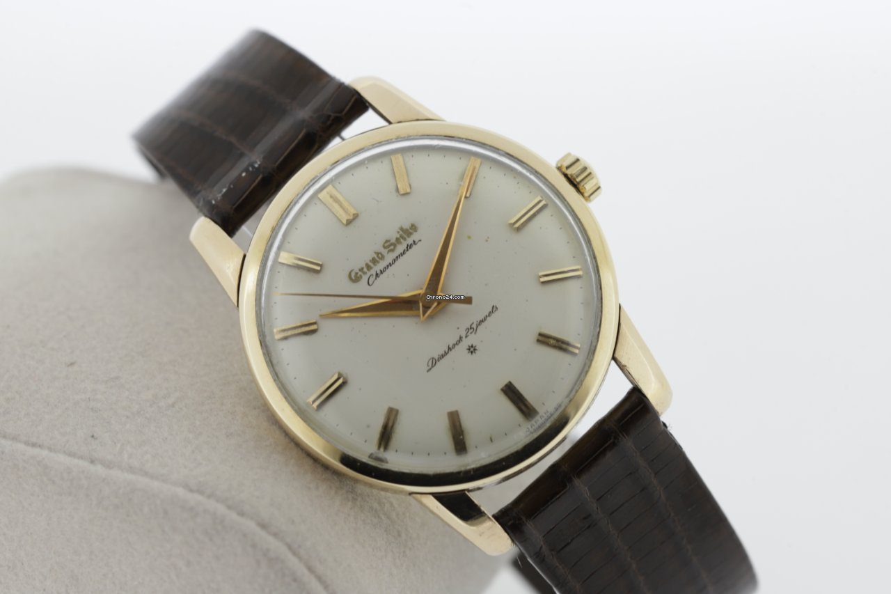 Seiko Grand Seiko First 14K Yellow Gold Filled Vintage Watch J14070 Seiko Grand Seiko First 14K Yellow Gold Filled Vintage Watch J14070