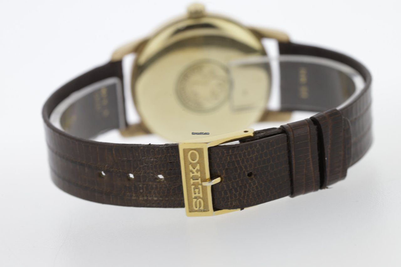 Seiko Grand Seiko First 14K Yellow Gold Filled Vintage Watch J14070 Seiko Grand Seiko First 14K Yellow Gold Filled Vintage Watch J14070
