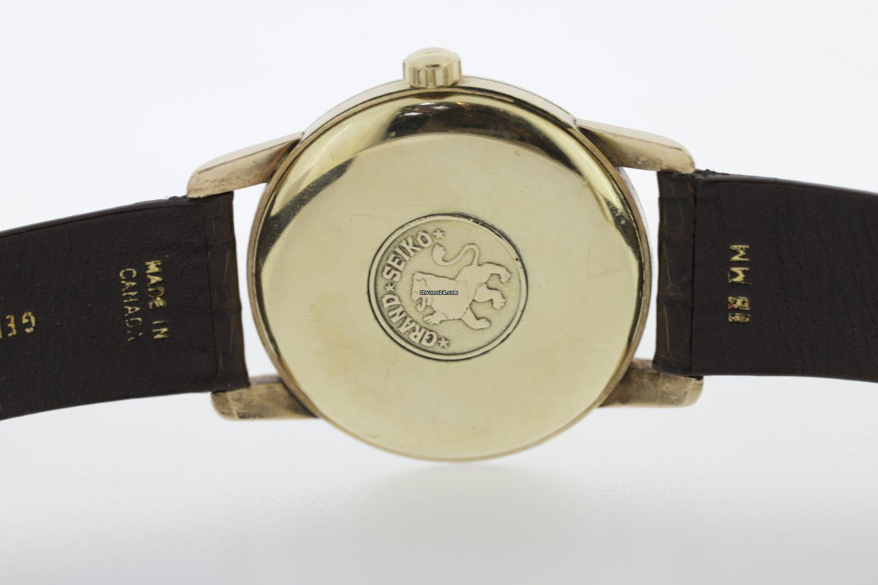 Seiko Grand Seiko First 14K Yellow Gold Filled Vintage Watch J14070 Seiko Grand Seiko First 14K Yellow Gold Filled Vintage Watch J14070