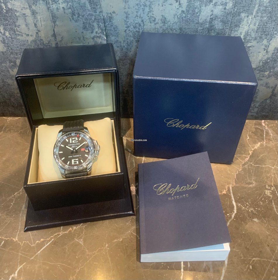 Chopard Mille Miglia GT XL 168997-3001 44mm Rubber Strap