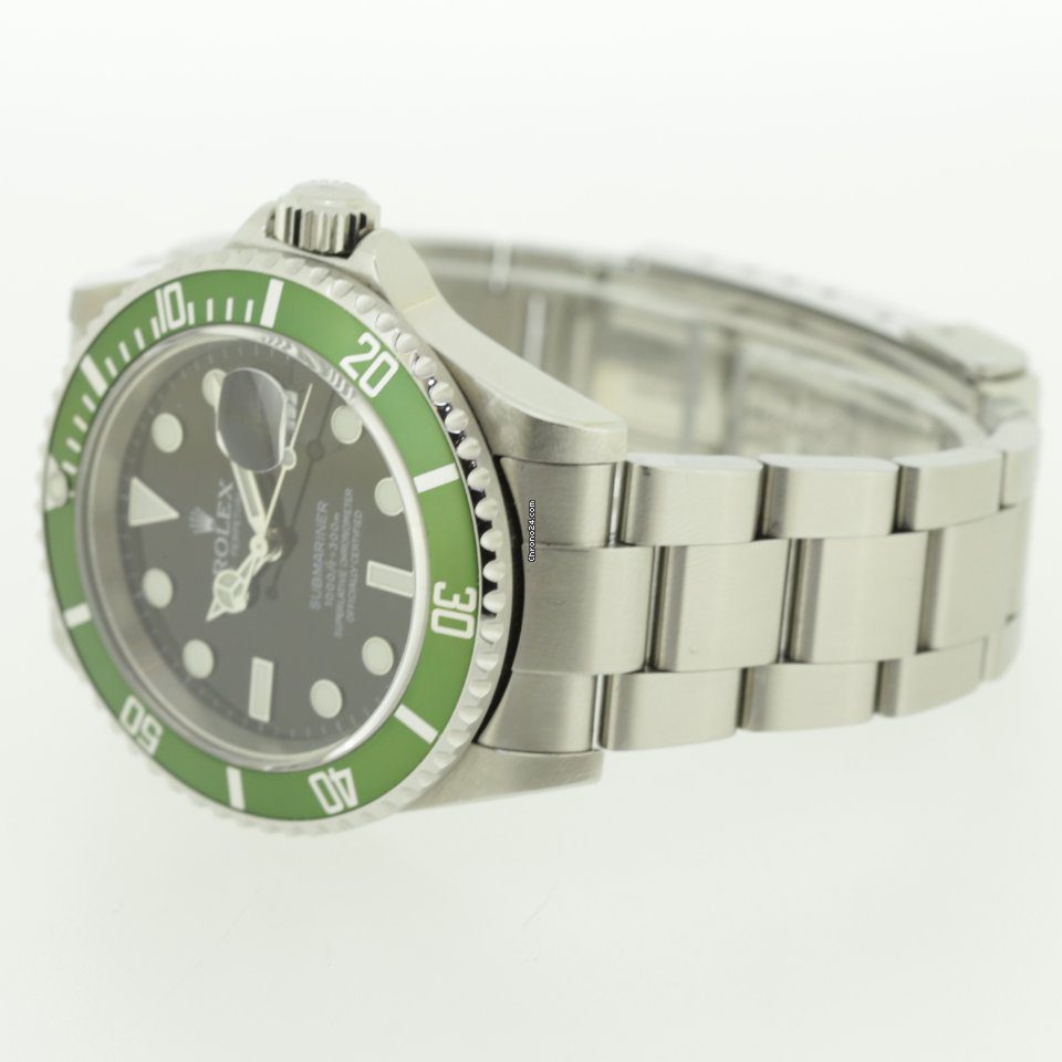 Rolex Submariner "Kermit" 16610 LV Box/Papers