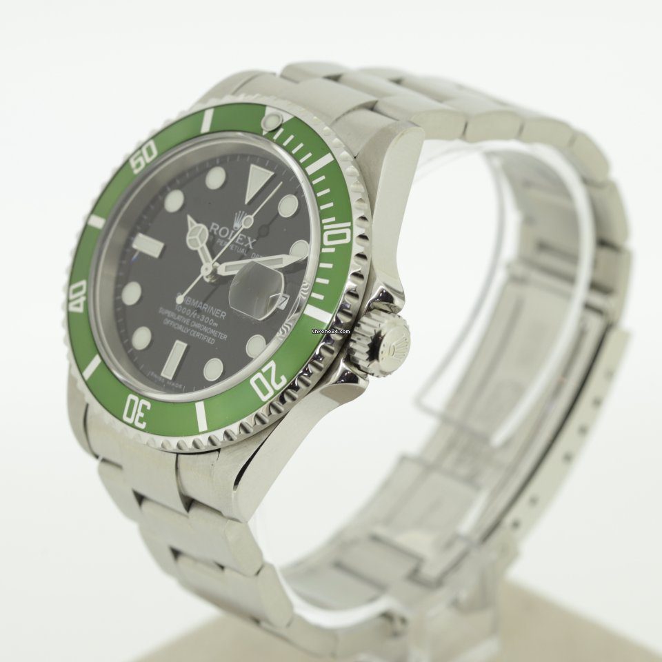 Rolex Submariner "Kermit" 16610 LV Box/Papers