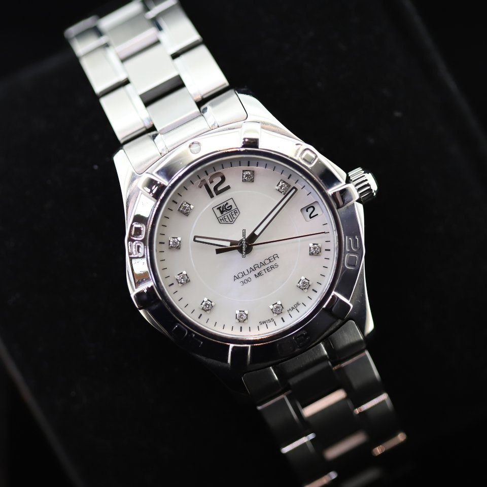 TAG Heuer Aquaracer Mother of Pearl Dial Quartz Watch