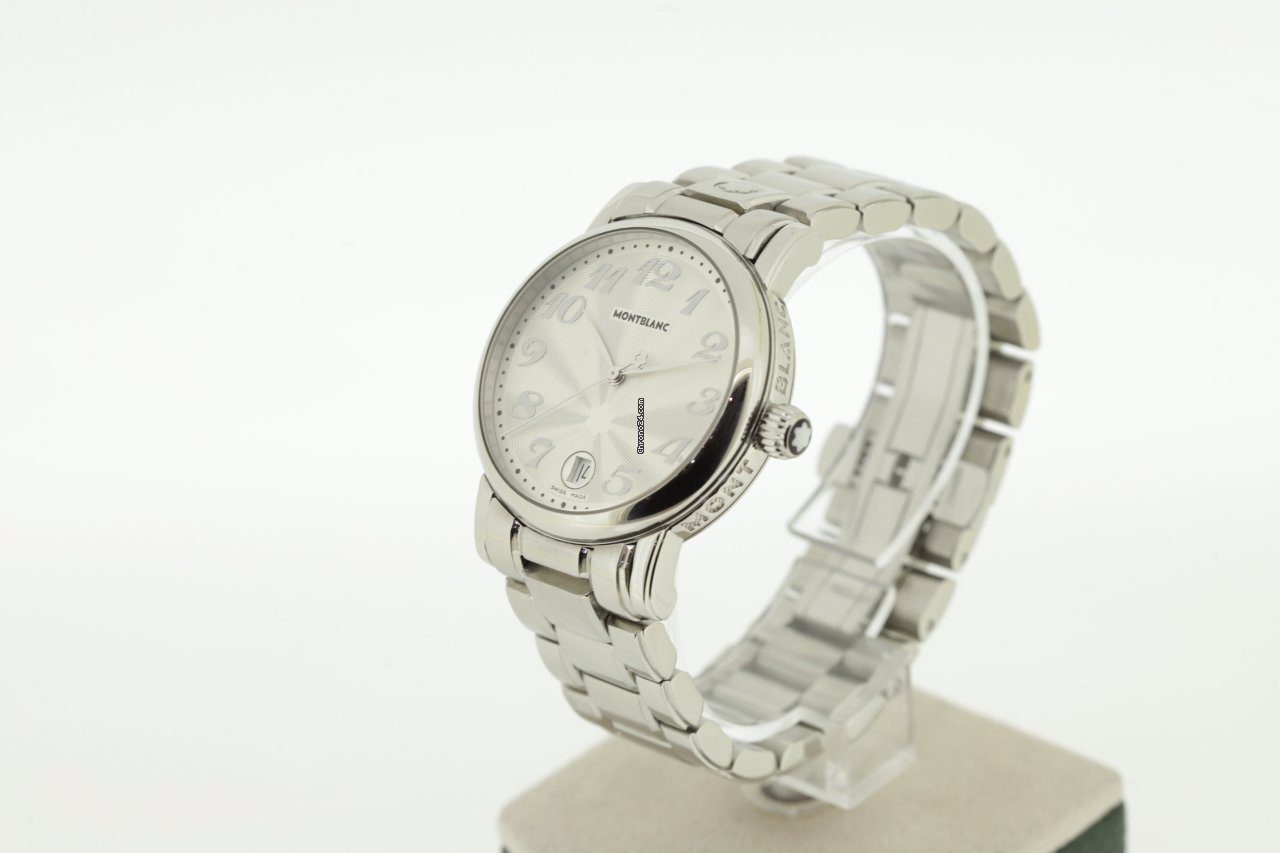 Montblanc Star 36mm Quartz White Dial Montblanc Star 36mm Quartz White Dial
