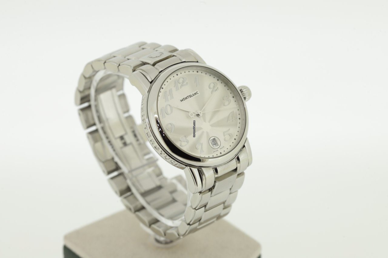 Montblanc Star 36mm Quartz White Dial Montblanc Star 36mm Quartz White Dial