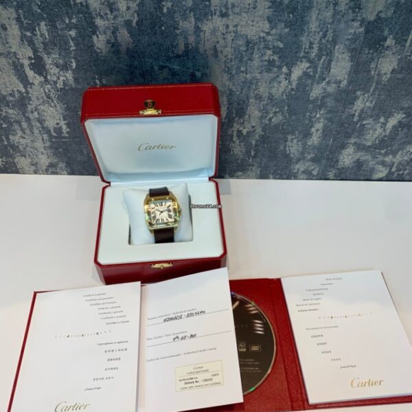 Cartier Santos 100 XL Yellow Gold
