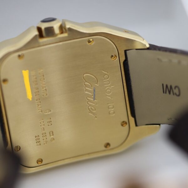Cartier Santos 100 XL Yellow Gold