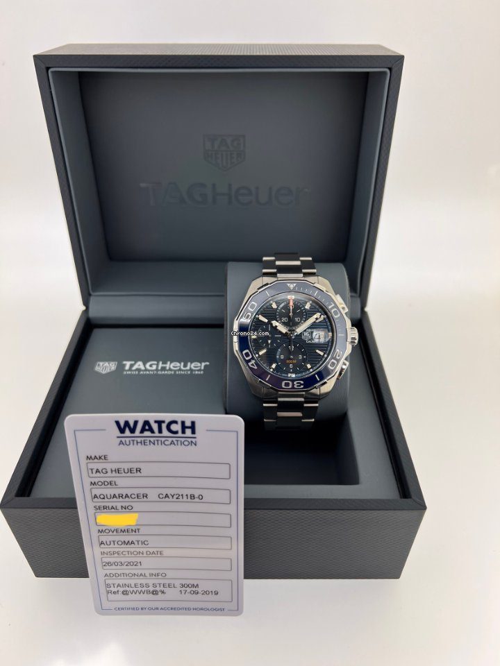 TAG Heuer Aquaracer Chronograph 43mm 2020 Watch TAG Heuer Aquaracer Chronograph 43mm 2020 Watch