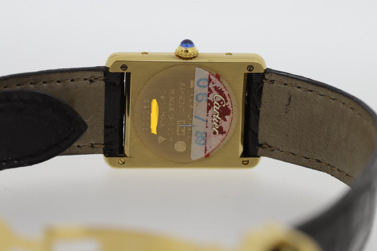 Cartier Must De Tank Watch