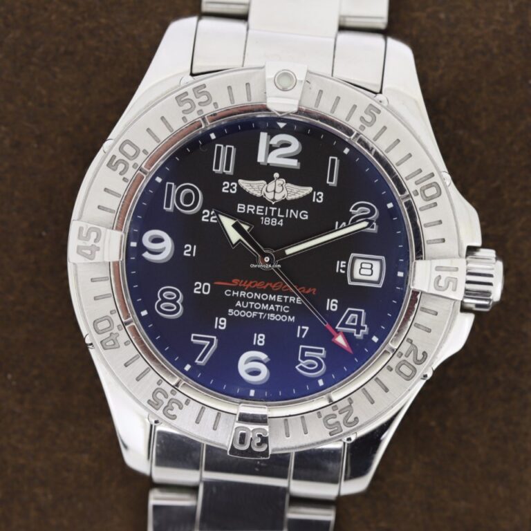 Breitling SuperOcean 42mm Automatic Mens Watch
