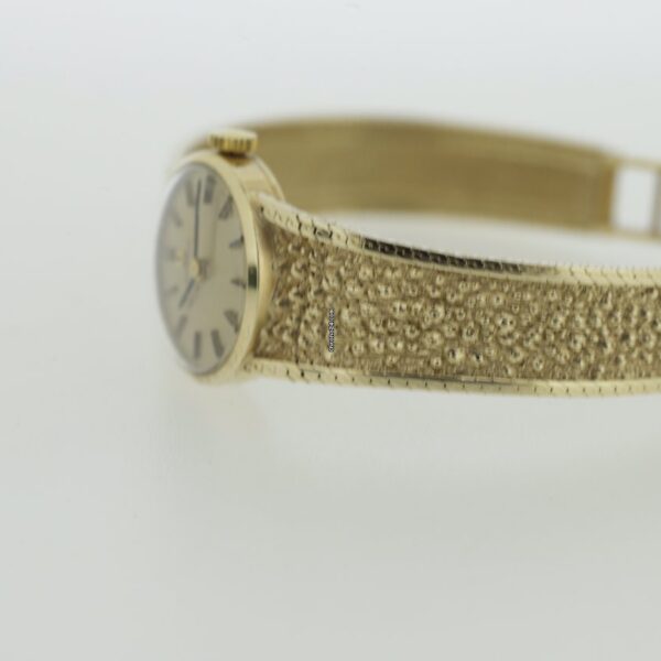 Omega Vintage 9ct Gold Manual Wind Ladies Watch