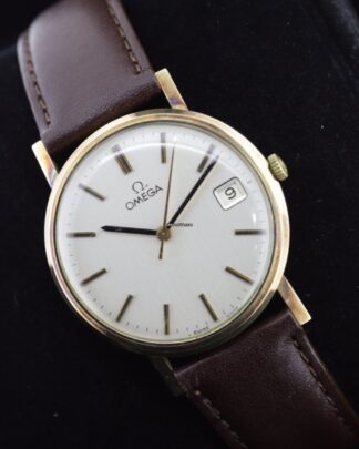 Omega Vintage 9ct Gold 1960s Manual Wind Watch