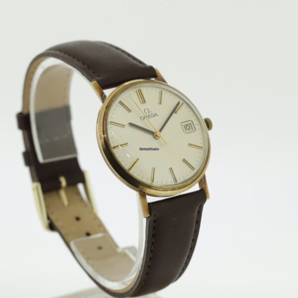 Omega Vintage 9ct Gold 1960s Manual Wind Watch