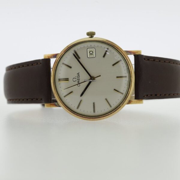 Omega Vintage 9ct Gold 1960s Manual Wind Watch