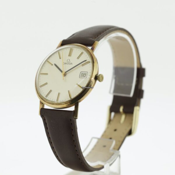 Omega Vintage 9ct Gold 1960s Manual Wind Watch