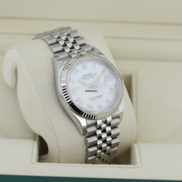 Rolex DateJust 36mm 2021 Box and Papers Mint Condition Watch