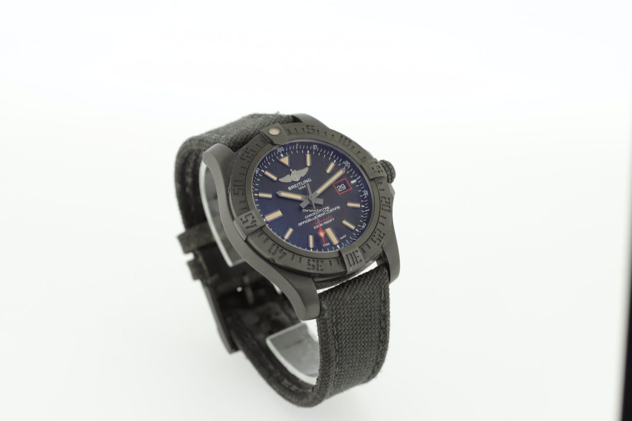 Breitling Avenger Blackbird Titanium Automatic Watch