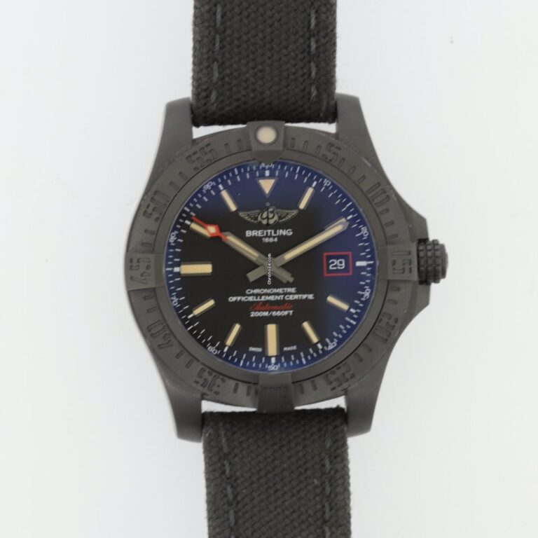 Breitling Avenger Blackbird Titanium Automatic Watch
