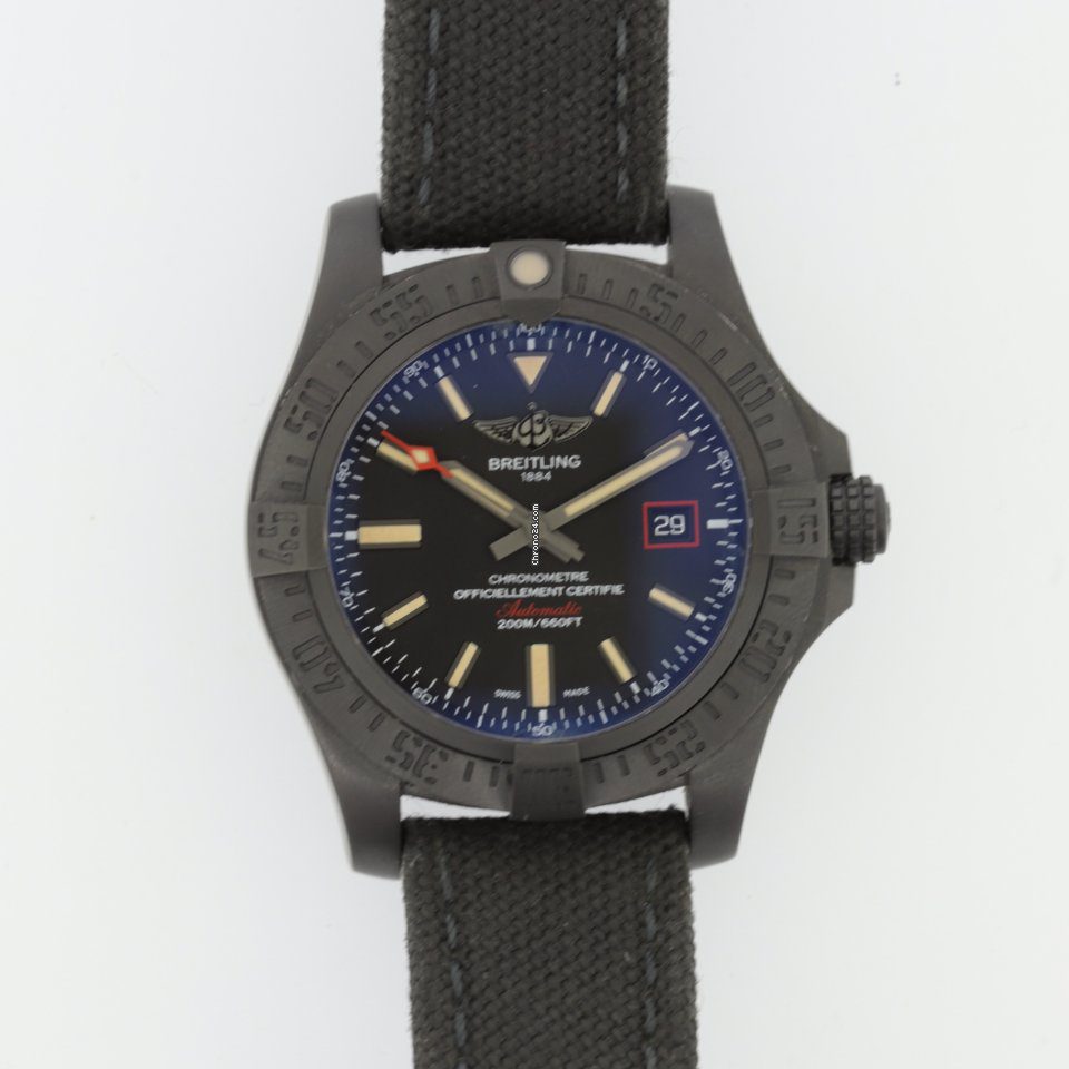 Breitling Avenger Blackbird Titanium Automatic Watch