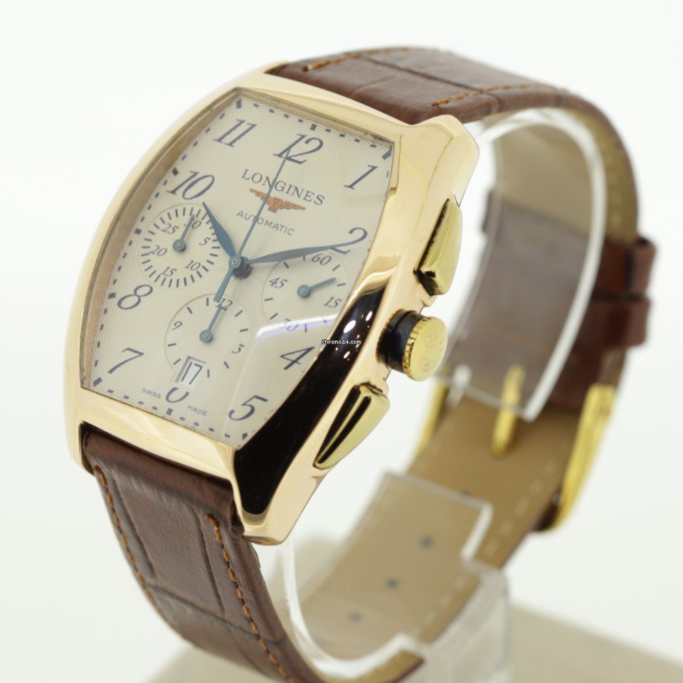 Longines Evidenza 18K Rose Gold Automatic Watch