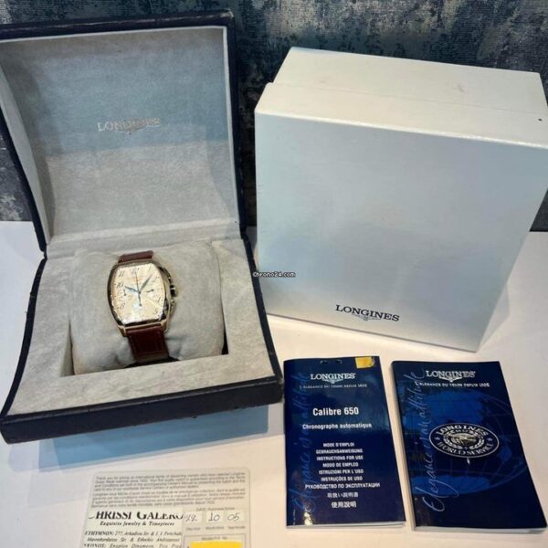 Longines Evidenza 18K Rose Gold Automatic Watch